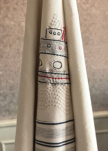 Gri Çizgili bebek örtüsü - Görsel 2