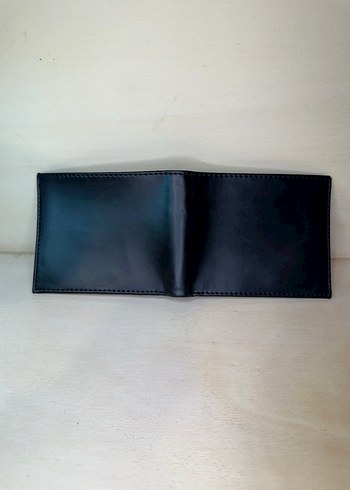 Siyah Minimalist Erkek Cüzdan - Görsel 2