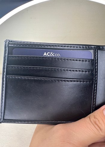 Siyah Minimalist Erkek Cüzdan - Görsel 4