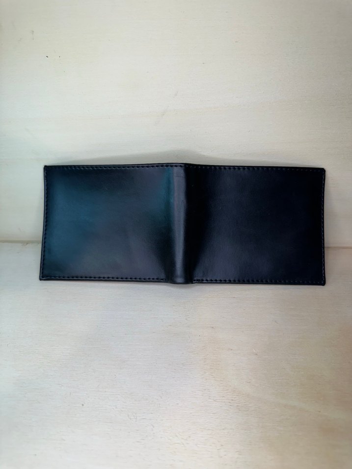 Siyah Minimalist Erkek Cüzdan - Görsel 2