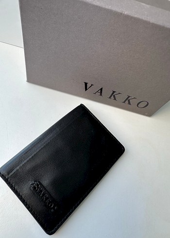 Vakko Siyah Deri ErkekCüzdan - Görsel 3