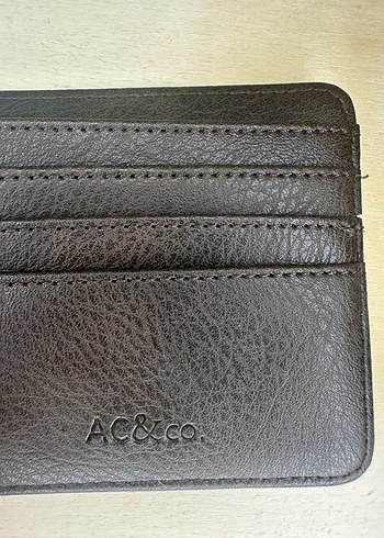 Koyu Kahverengi Minimalist Erkek Cüzdanı - Görsel 4