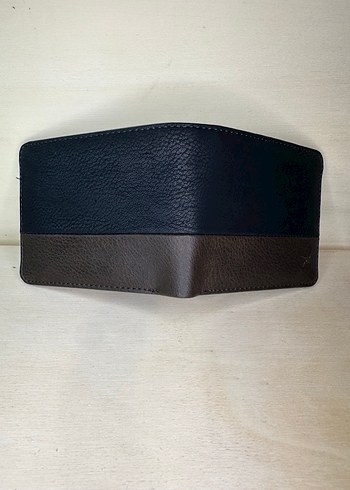 Koyu Kahverengi Minimalist Erkek Cüzdanı - Görsel 2