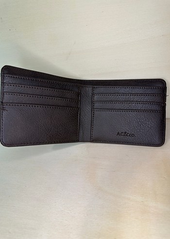 Koyu Kahverengi Minimalist Erkek Cüzdanı - Görsel 3