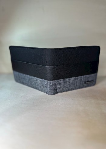 Gri Baskılı Modern Erkek Cüzdanı - Görsel 2
