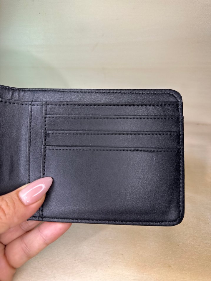 Gri Baskılı Modern Erkek Cüzdanı - Görsel 4