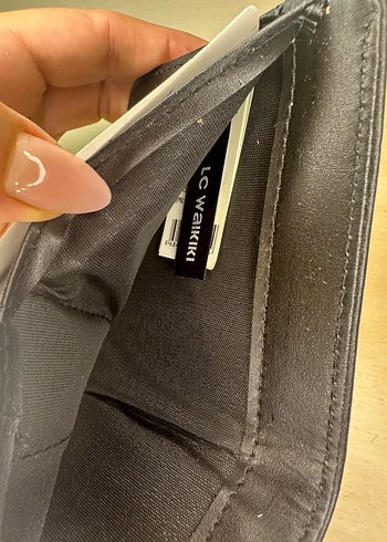 Siyah Baskılı Erkek Cüzdan - Görsel 6