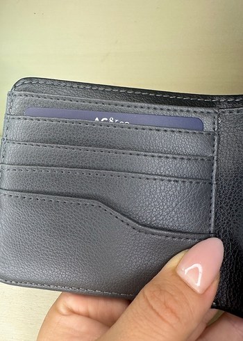 Siyah Minimalist Erkek Cüzdan - Görsel 5