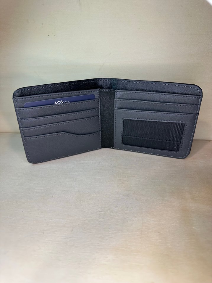 Siyah Minimalist Erkek Cüzdan - Görsel 3