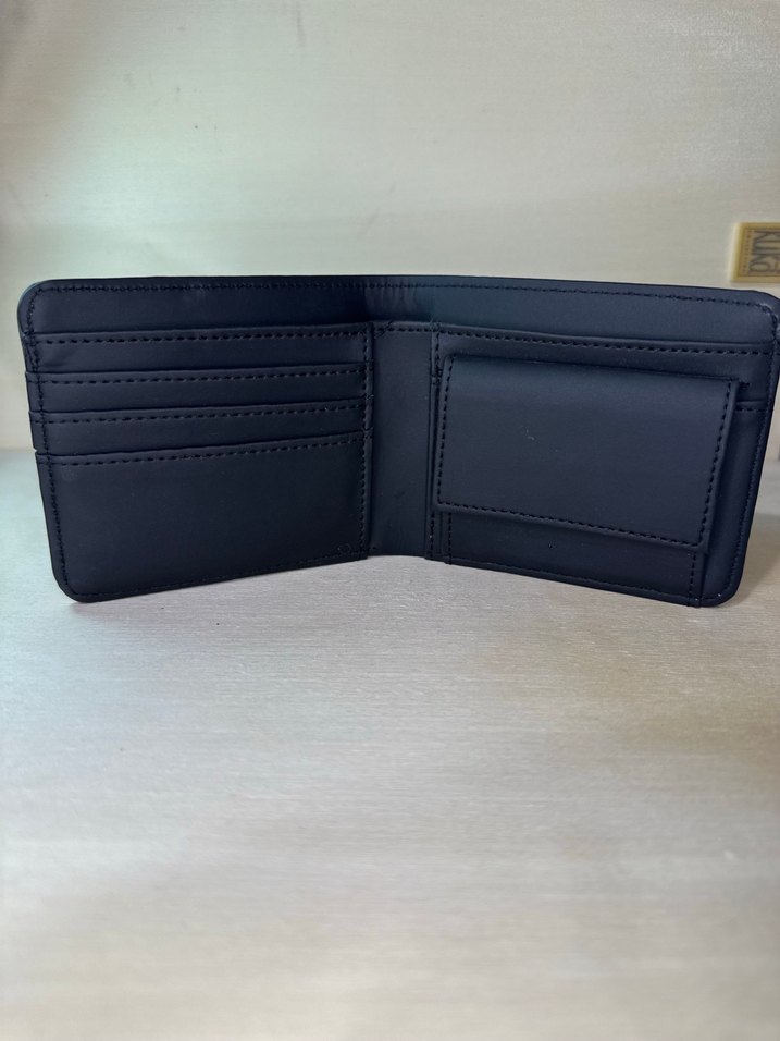 Gri Minimalist Erkek Cüzdanı - Görsel 3