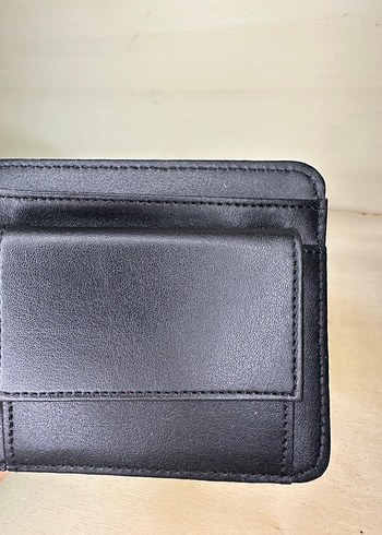 Siyah Minimalist Erkek Cüzdan - Görsel 5