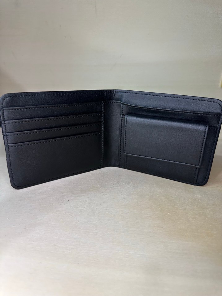 Siyah Minimalist Erkek Cüzdan - Görsel 3