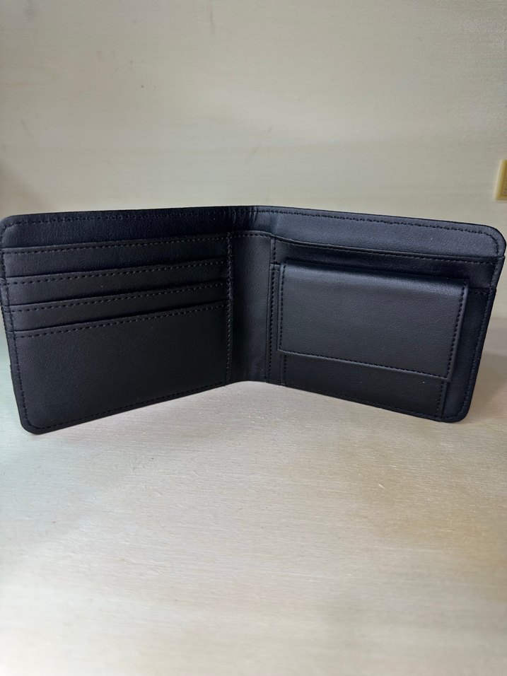 Siyah Minimalist Erkek Cüzdan - Görsel 2