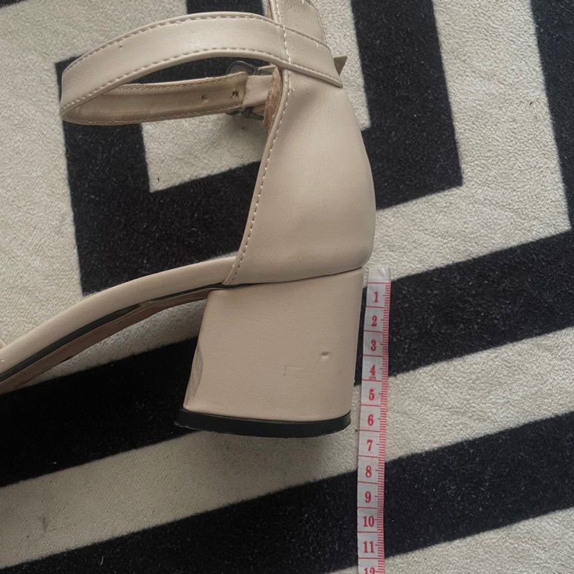 Bej Kadın Dolgu Topuklu Sandalet - Görsel 3