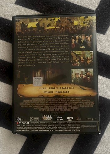 New York Çeteleri DVD - Amerika Sokaklarında Doğdu - Görsel 2
