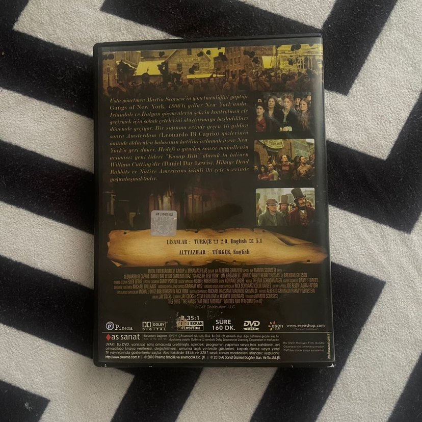 New York Çeteleri DVD - Amerika Sokaklarında Doğdu - Görsel 2