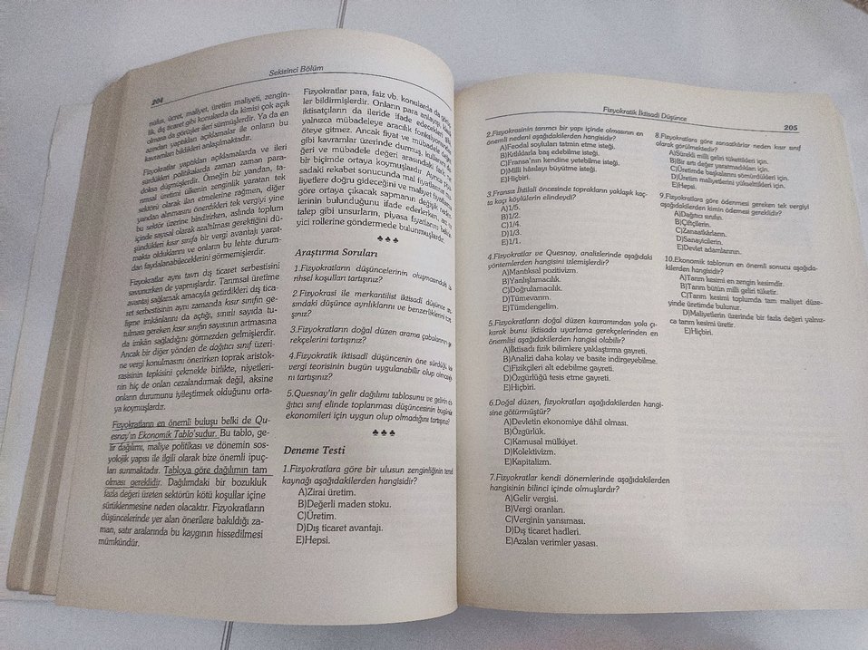 iktisadi düşünce tarihi, Abdullah mesud Küçükkalay - Görsel 4