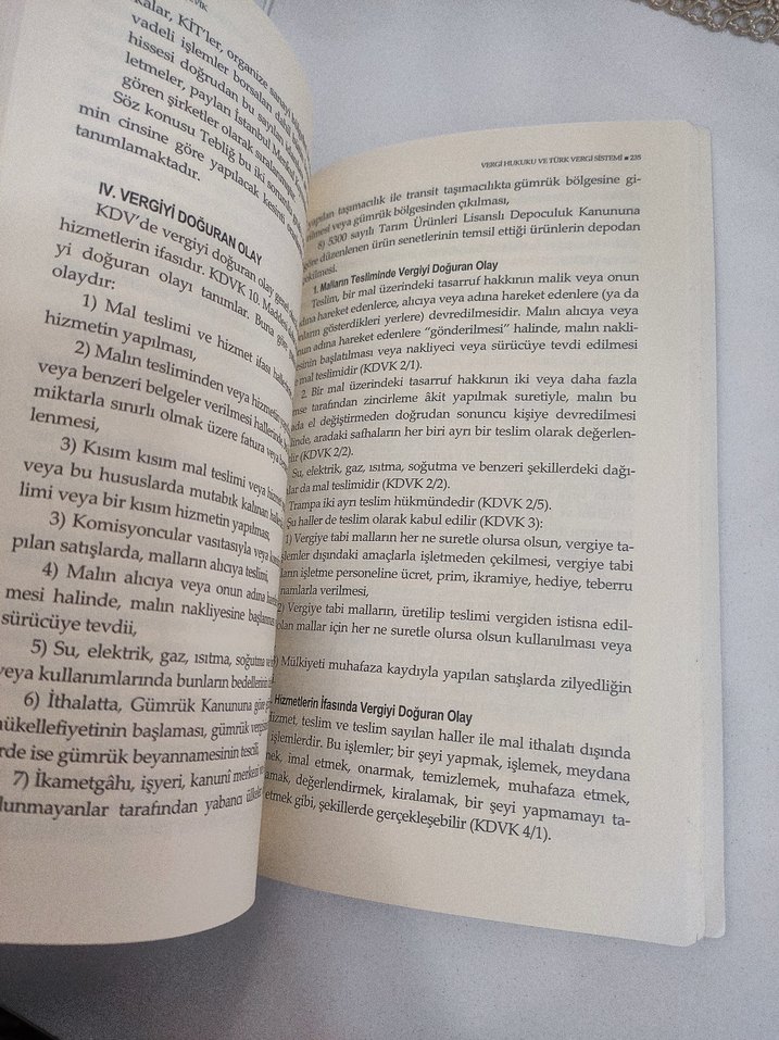 Vergi Hukuku ve Türk Vergi Sistemi Kitabı - Görsel 5