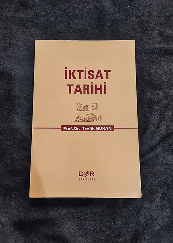 İktisat Tarihi Kitabı Prof. Dr. Tevfik Güran