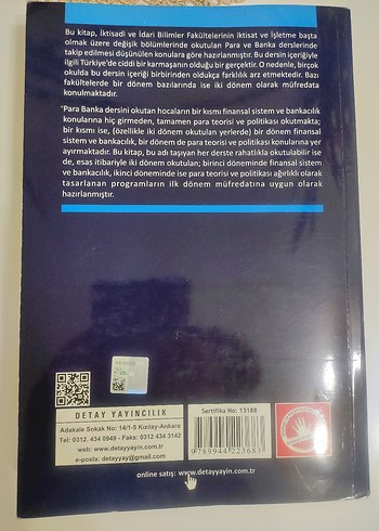 Para, Banka ve Finansal Sistem Kitabı - Görsel 6