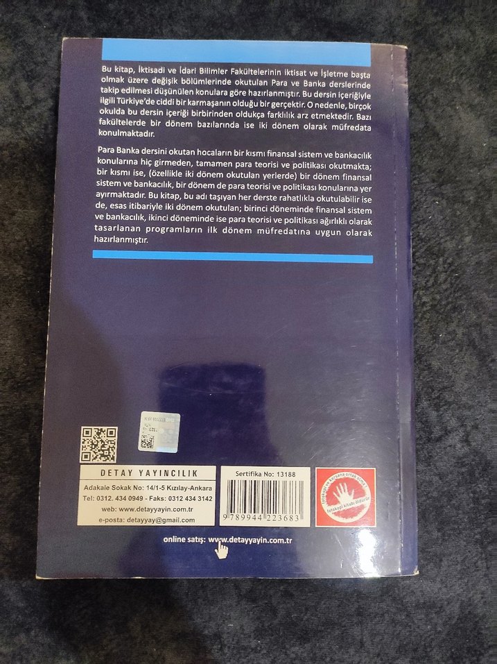 Para, Banka ve Finansal Sistem Kitabı - Görsel 2