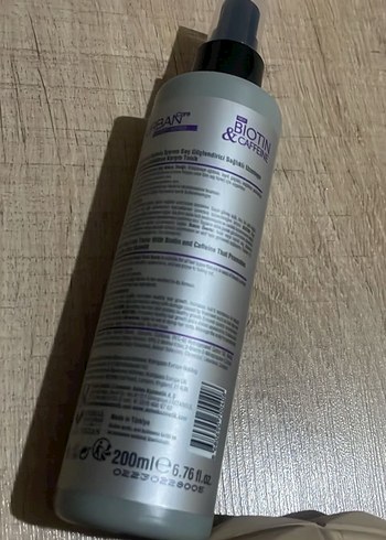 Urban Expert Biotin & Kafein Saç Toniği Sprey - Görsel 3