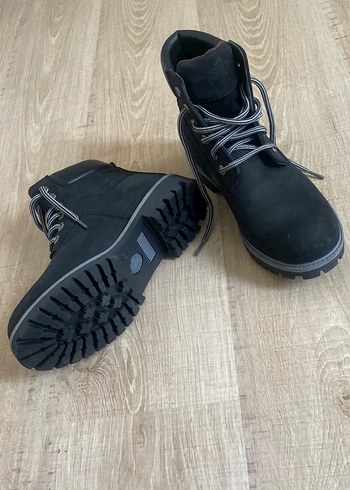 Siyah Bağcıklı Unisex Bot - Görsel 6