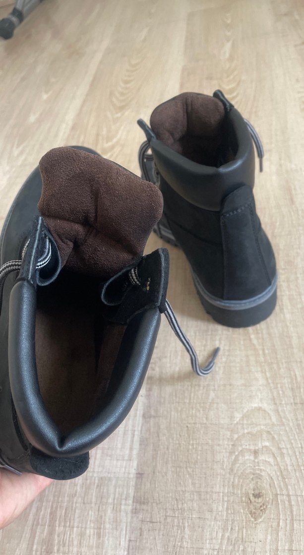 Siyah Bağcıklı Unisex Bot - Görsel 5