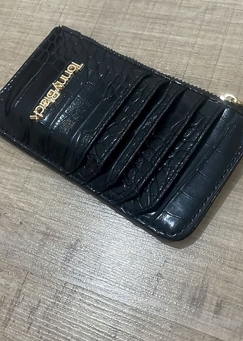 TannyBlack Siyah Deri Kadın Cüzdan - Görsel 2