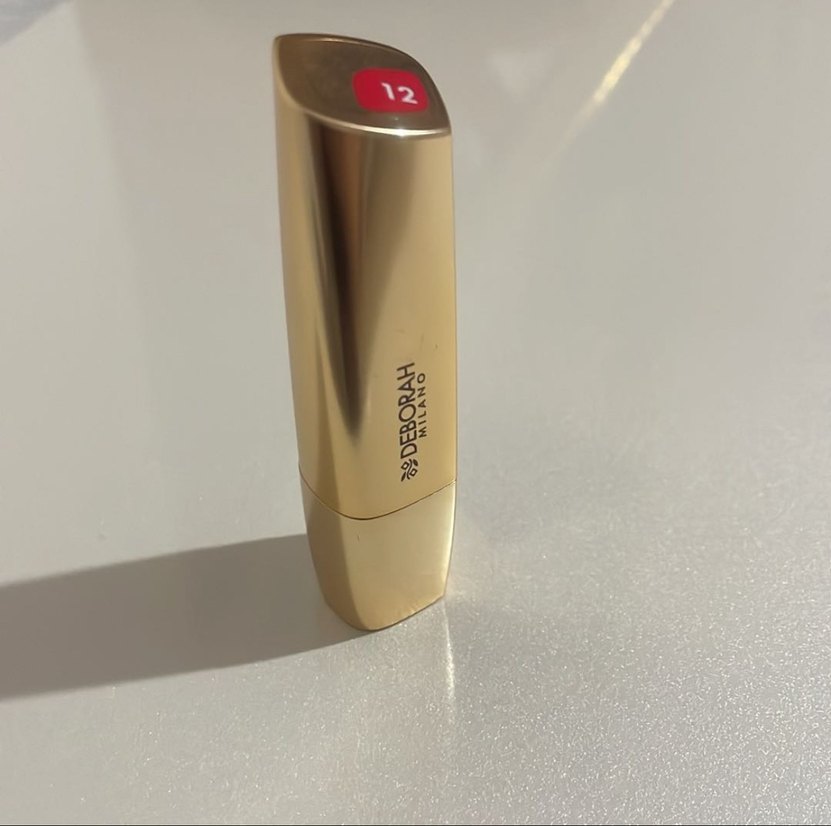 Parlak Kırmızı Ruj 12 SPF 15 DEBORAH MILANO - Görsel 2