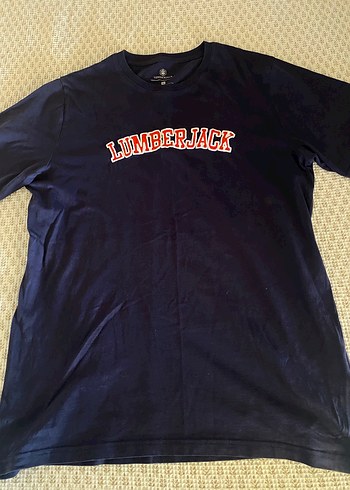 Lumberjack Lumberjack Lacivert Baskılı Tişört