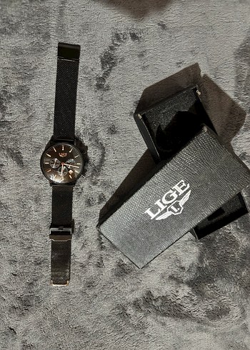 LIGE Siyah Erkek Cüzdan - Görsel 3