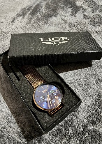 LIGE Siyah Minimalist Erkek Cüzdan - Görsel 2