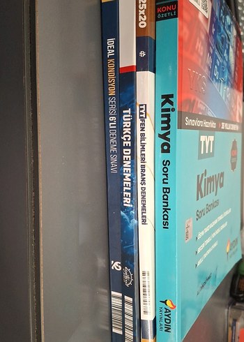 4 adet tyt kitabı