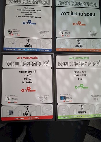 AYT Matematik Konu Denemeleri Seti