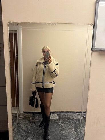 xs Beden Zara kürk