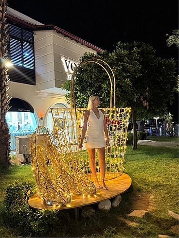 Zara beyaz elbise