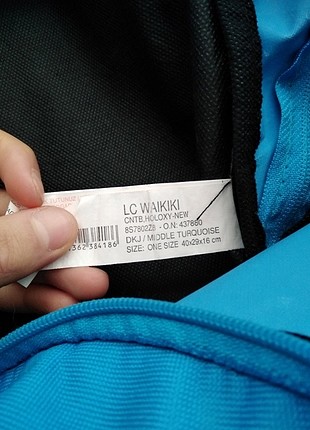 LC Waikiki Mavi Sırt Çantası