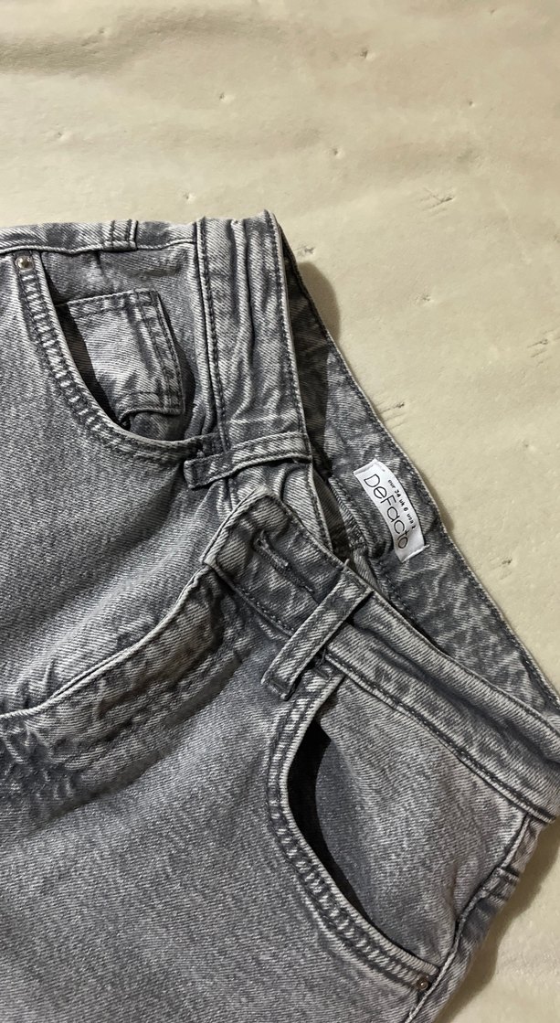 Gri Kadın Denim Pantolon - Görsel 2