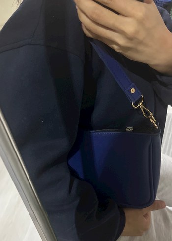 Mavi Kadın Omuz Çantası - Görsel 3