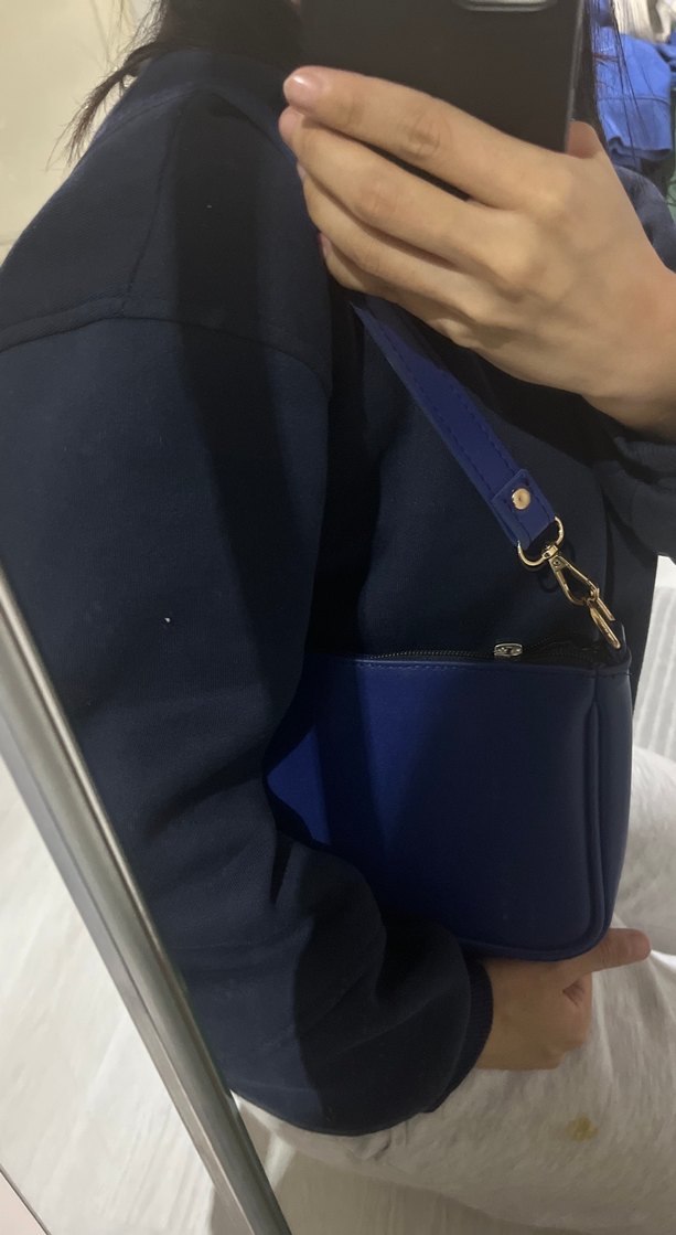 Mavi Kadın Omuz Çantası - Görsel 3