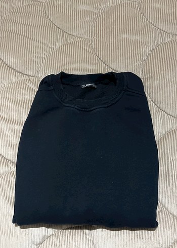 Siyah Kadın Sweatshirt Uzun Kollu - Görsel 2