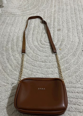 Kahverengi Deri Kadın Çanta - Görsel 2