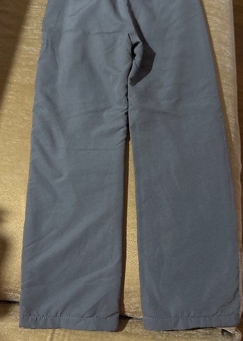 6 Yaş Beden Gri Erkek Çocuk Kemerli Pantolon