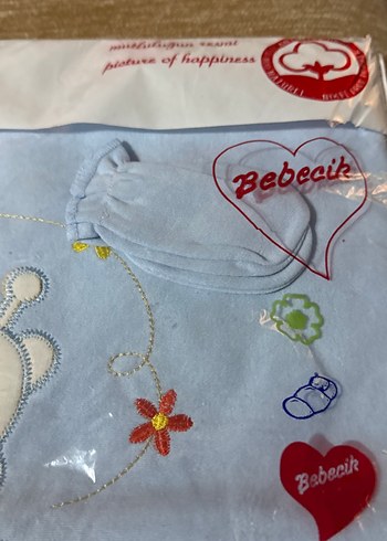 Bebek battaniyesi eldiven zıbın - Görsel 3