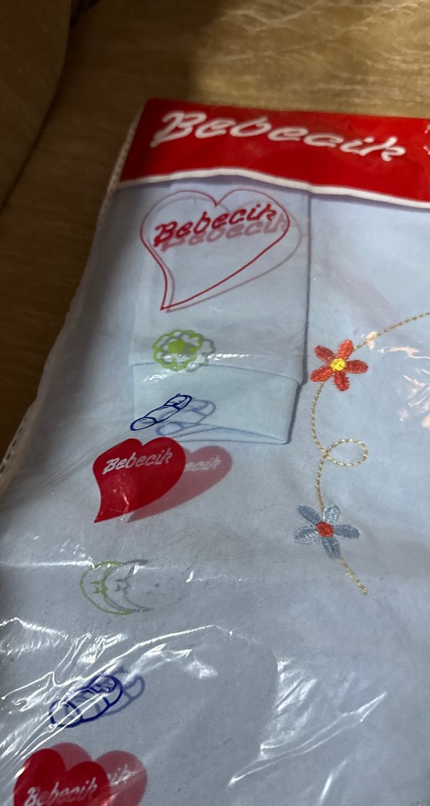 Bebek battaniyesi eldiven zıbın - Görsel 2