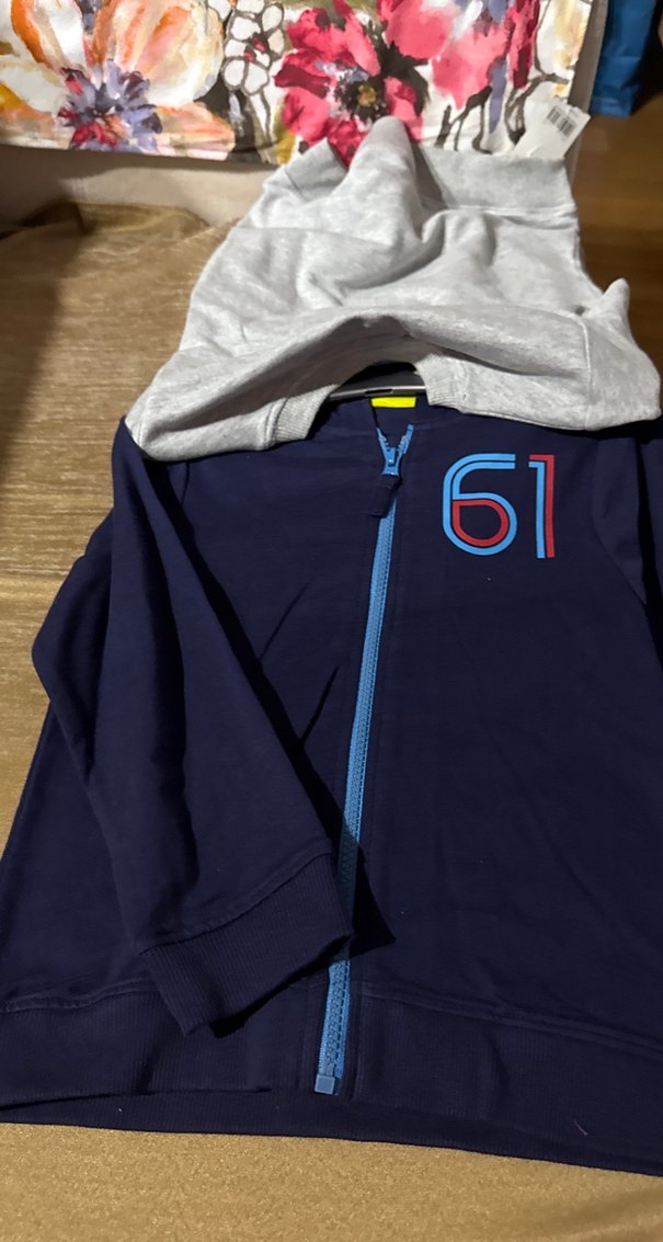 Erkek Çocuk Gri Baskılı Sweatshirt - Görsel 3