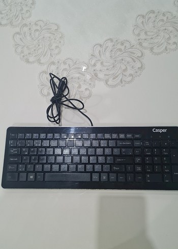 Casper Siyah Kablolu Klavye - Görsel 2