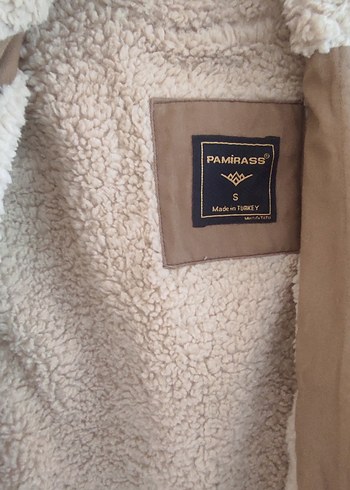 Bej Erkek Çocuk Düğmeli Street Wear Kaban - Görsel 2