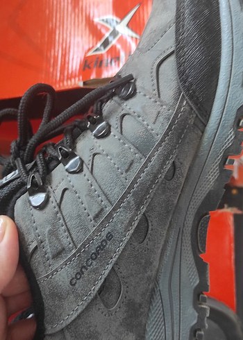 Gri Normcore Erkek Ayakkabı Bağcıkları - Görsel 2